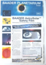 Feuille Baader Astrosolar (Photo)