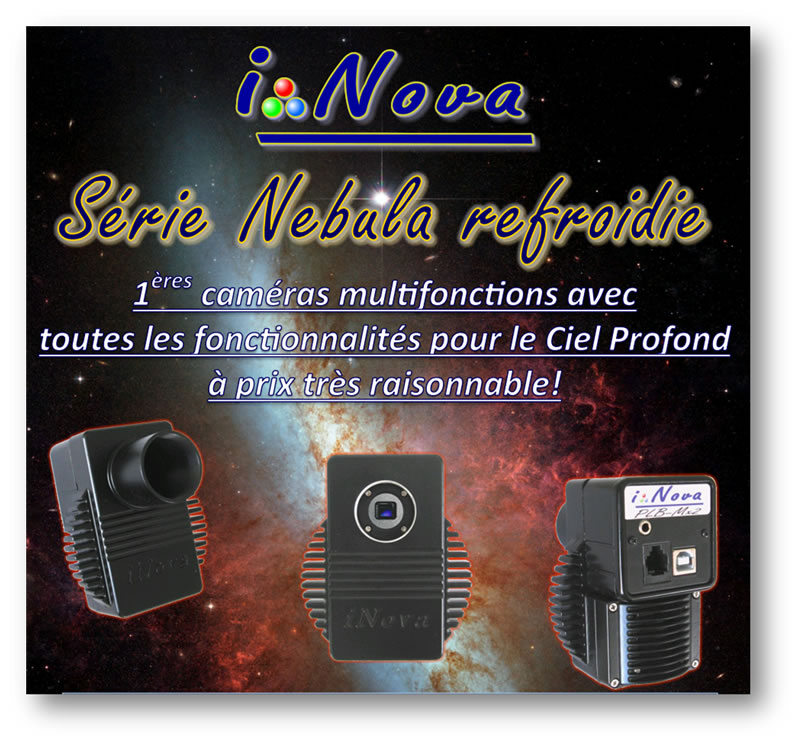 Nouvelles caméras iNova série Nebula.