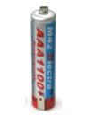 1x LR03 / AAA 1100 mAh avec languettes de soudage